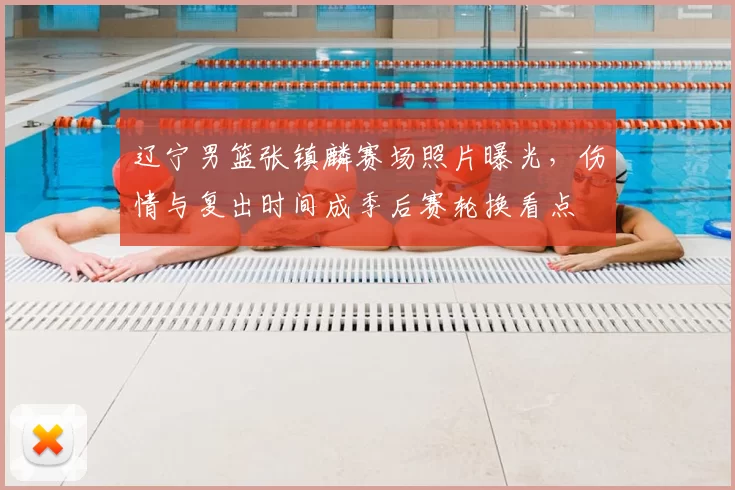 辽宁男篮张镇麟赛场照片曝光,伤情与复出时间成季后赛轮换看点