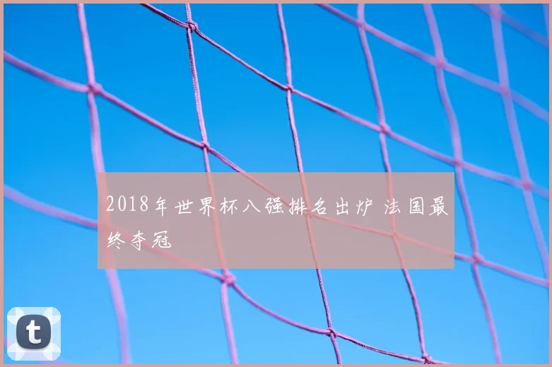 2018年世界杯八强排名出炉 法国最终夺冠