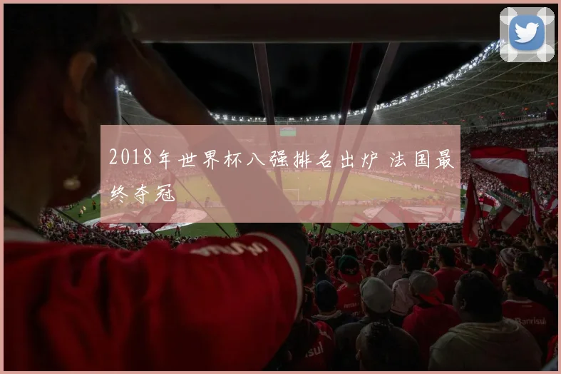 2018年世界杯八强排名出炉 法国最终夺冠